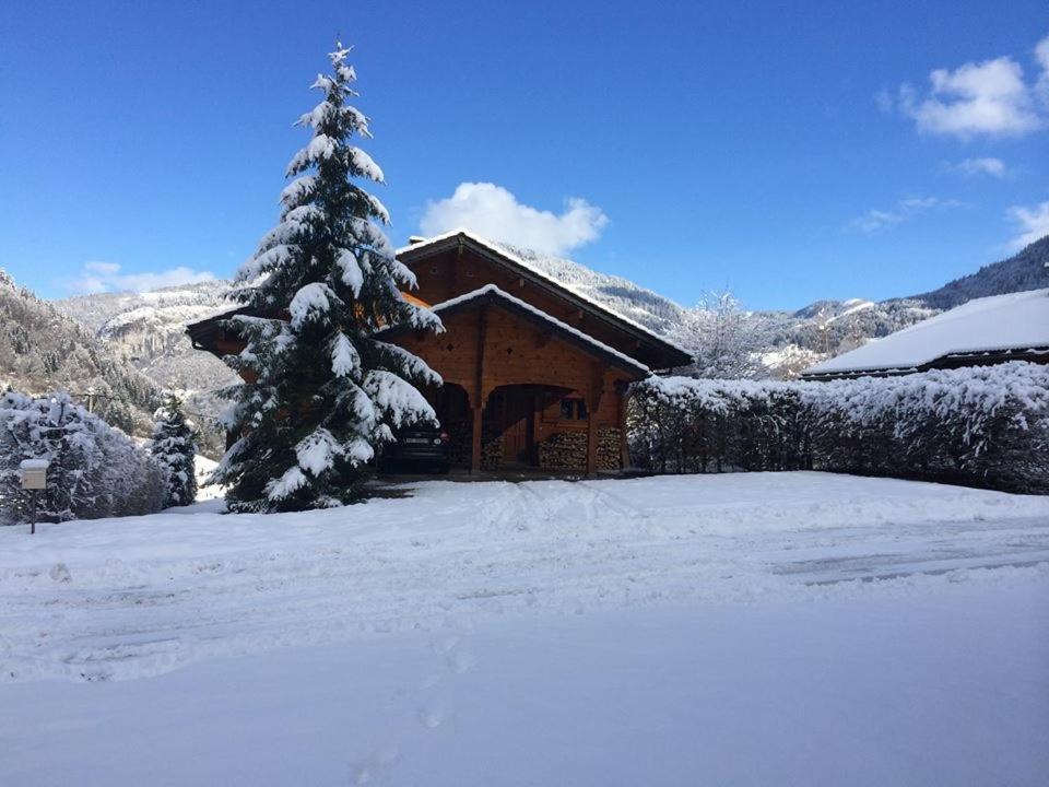 Chalet Olimon Saint-Jean-dʼAulps Exterior foto