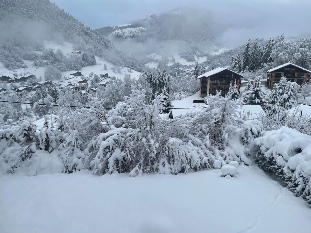 Chalet Olimon Saint-Jean-dʼAulps Exterior foto